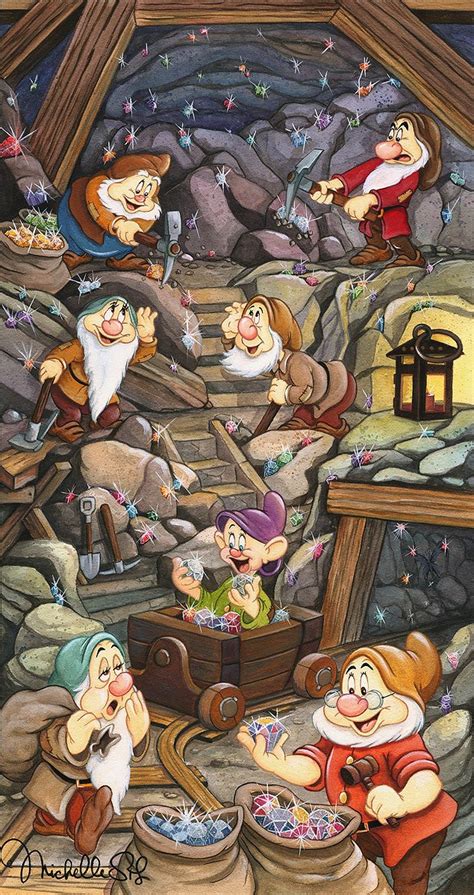 Seven Dwarfs Mine Train Concept Art