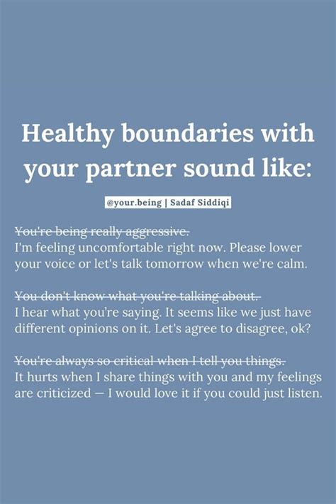 Healthy Boundaries With Your Partner Sound Like Healthy Boundaries