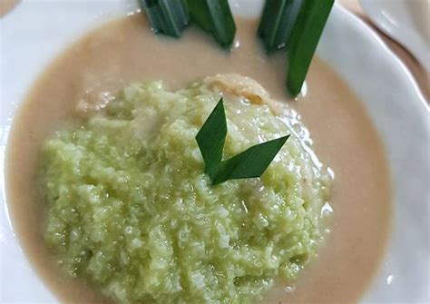 Resep Ketan Pandan Saus Kinca Durian Oleh Yuyun Jf Cookpad