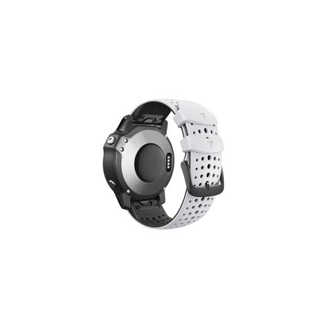 Klokkereim Til Garmin Fenix X Mm Silikon Hvit Gr Elkj P Elkj P