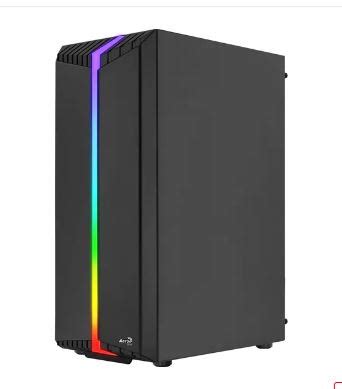 Gabinete Gamer Atx Bionic V Preto Aerocool Bluinfo Inform Tica