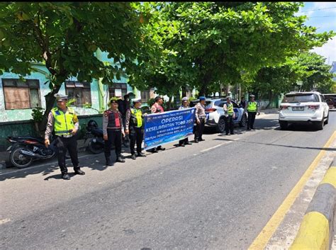 Polres Tebing Tinggi Gelar Operasi Keselamatan Toba Tekan Angka