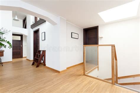 Second Floor In Modern House Stock Image Image Of Designed Design