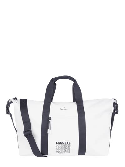 Lacoste Weekender Mit Abnehmbarem Schulterriemen Weiss Online Kaufen