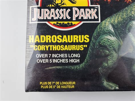 Lindberg Jurassic Park Hadrosaurus Corythosaurus Plastic Model Kit New Sealed 7 Figures