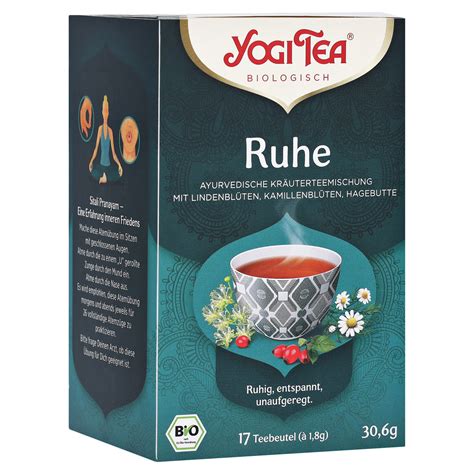 Yogi Tea Ruhe Bio Filterbeutel X Gramm Online Bestellen Medpex