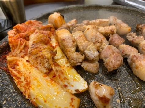 주안삼겹살이 맛있는 삼겹식당 상다리 휘어지는 반찬까지 완벽 네이버 블로그