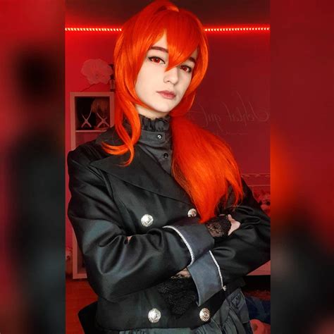 DokiDoki Game Genshin Impact Cosplay Halloween Diluc Cosplay Wig Gens ...