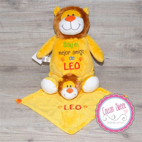 Peluche Con Mensaje Personalizado Le N Cottonsweet