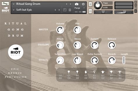 Ritual Gong Drum By Riot Audio Sample Library