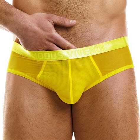 Modus Vivendi Slip Classic Muslin Jaune INDERWEAR