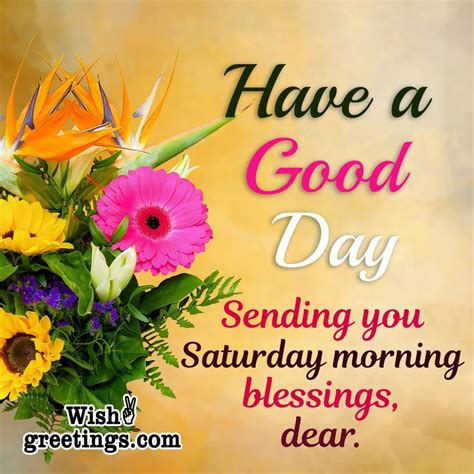 Saturday Morning Blessings