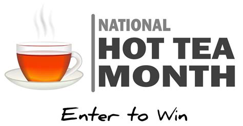 National Hot Tea Month