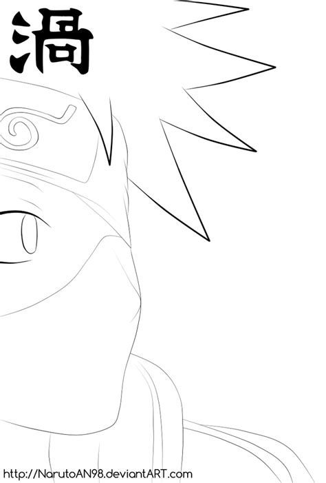 Chibi Kakashi Lineart By Narutoan98 On Deviantart