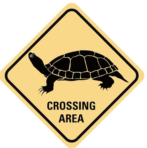 Turtle Crossing Signs Ontario Turtle Conservation Centre