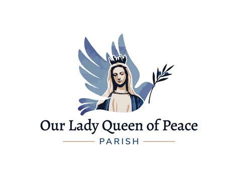 Our Lady Queen of Peace Parish Logo Concept on Behance