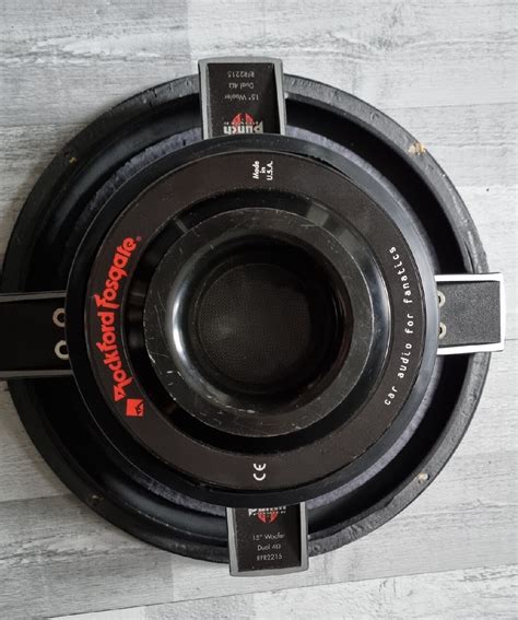 Rockford fosgate punch dvc rfr-2215 1000rms 2x4ohm | Jabłonowo ...