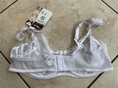 Playtex Cross Your Heart Bra White Uk 42c Brand New Ebay