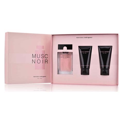 Narciso Rodriguez - Musc Noir For Her Set 50 ml EDP + 50 ml SG + 50 m ...