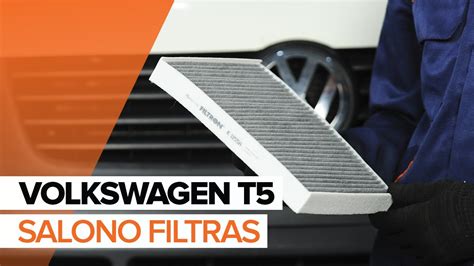 Kaip Pakeisti Salono Filtras VOLKSWAGEN T5 PAMOKA AUTODOC YouTube