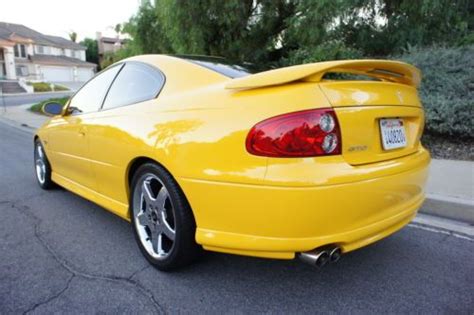 Buy used 2004 Pontiac GTO - Yellow Jacket - 15750 original miles in San Dimas, California ...