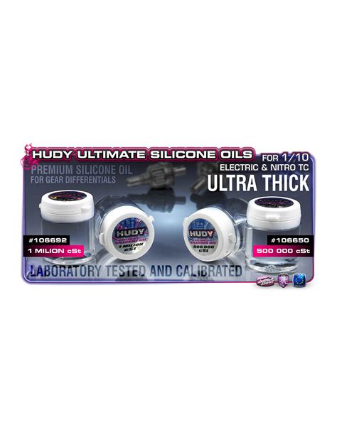 HUDY Ultimate Silicone Oil 1 000 000 RyeskovRacing