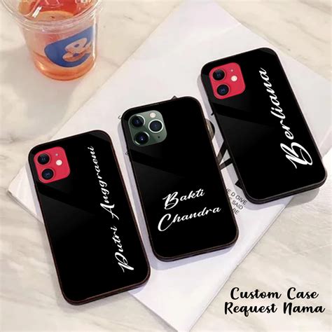 Jual Custom Case Request Nama Case D Glossy Softcase Silikon Hp