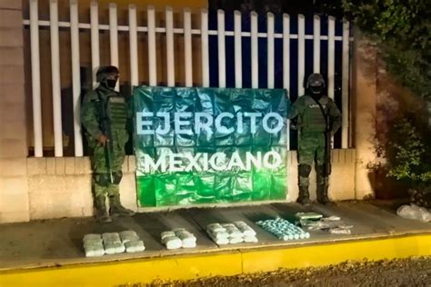 Ej Rcito Mexicano Decomisa Mil Pastillas De Fentanilo Y Armas En