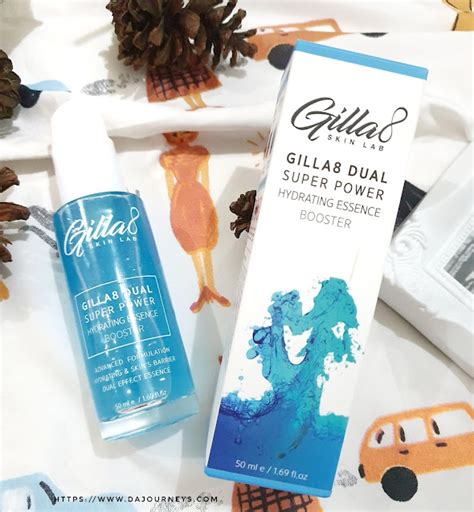 Review GILLA8 Dual Super Power Hydrating Essence Booster - The Journey ...
