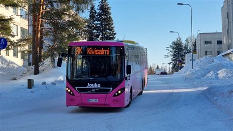 Savonlinja Volvo Le B Rle X Jouko Bus Line In