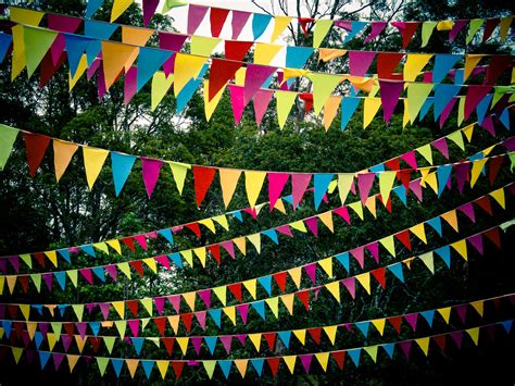 Colourful Bunting Photographed During The Woodford Folk Fe Flickr