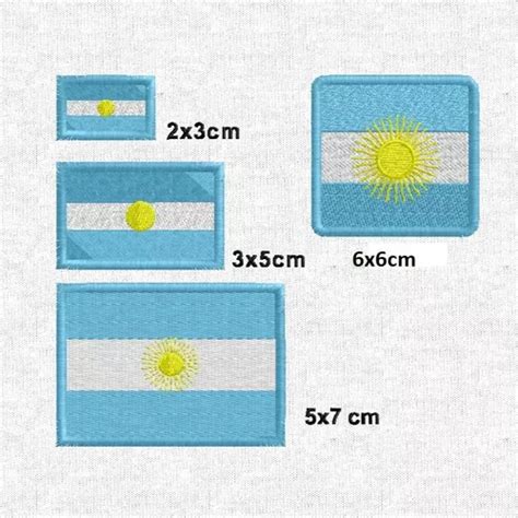 Kit Matriz Bordado Maquinas Banderas Argentina Regalo