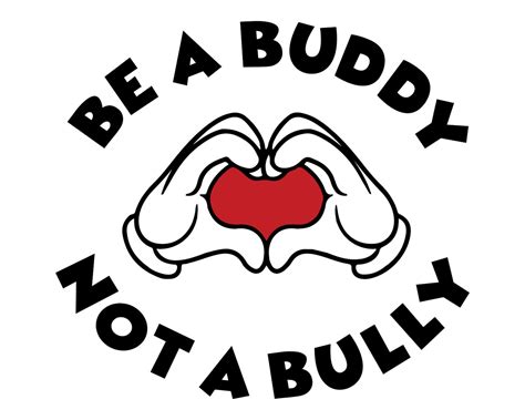 Be a Buddy Not a Bully SVG Anti Bully Day Svg Stop Bullying - Etsy Canada