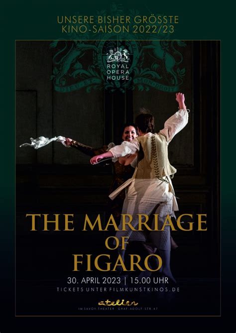 Roh The Marriage Of Figaro D Sseldorfer Filmkunstkinos