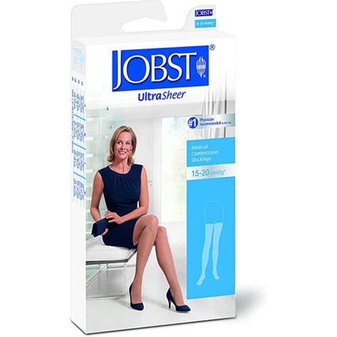 Jobst Ultrasheer 15 20 Mmhg Thigh High Standard Compression Stockings