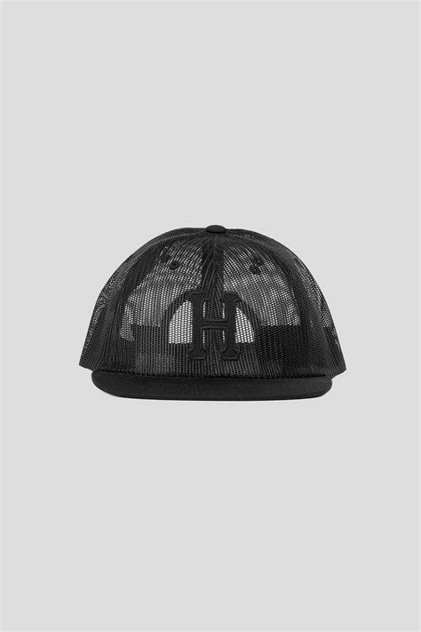 Huf Mesh H 6 Panel Hat Black Ht00732 Su23 Foosh