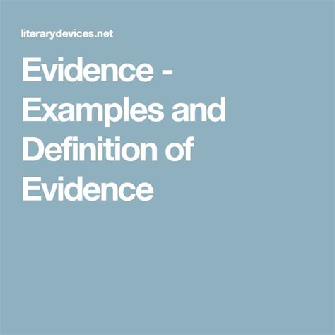 What Is Textual Evidence Definition Statdiscovery