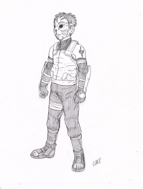 Anbu Black Ops Shinobi Pencil By Cwpetesch On Deviantart