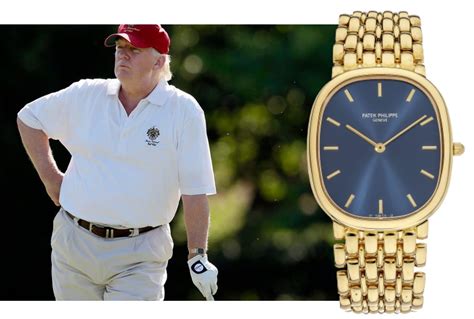 Donald Trump and his choice of wristwatch