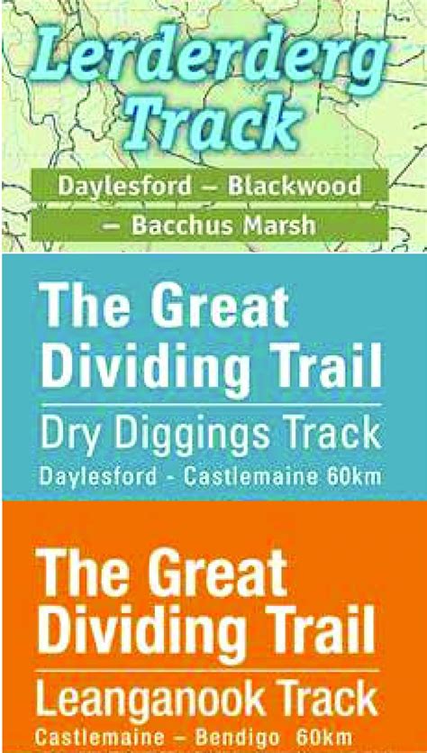 Great Dividing Trail Map Pack - Meridian Maps