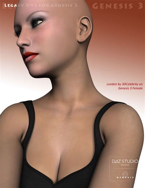 Legacy UVs For Genesis 3 Special Edition Victoria 3 Daz 3D