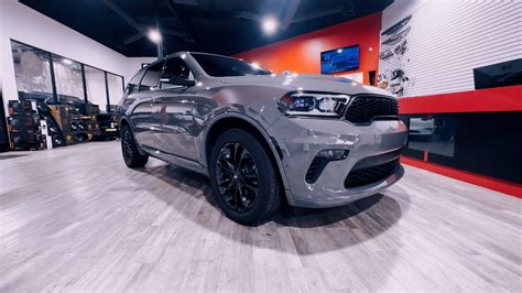 2022 DODGE DURANGO RT With Window Tint Ceramic Pro YouTube