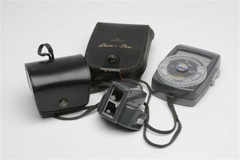 Exc Gossen Luna Pro Incident Light Meter Cases Variable Angle Att