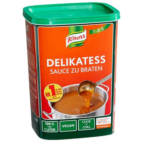 Knorr Delikatess Sauce Zu Braten So E Kg Office Discount