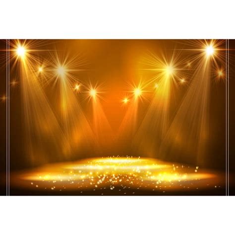 Laeacco Musical Play Stage Concert Spotlight Fantasy Polka Dot Light