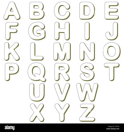 27 Printable Outline Letters Ideas Printable Alphabet 42 Off