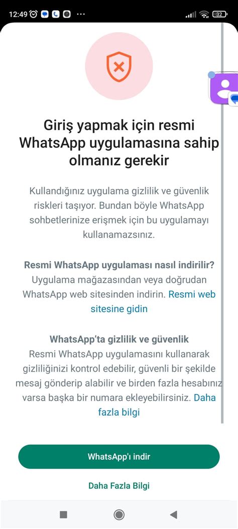 Whatsapp Giri Yapmak In Resmi Whatsapp Hatas Veriliyor Ikayetvar