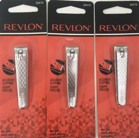 X New Revlon Compact Foldaway Nail Clippers Free Shipping