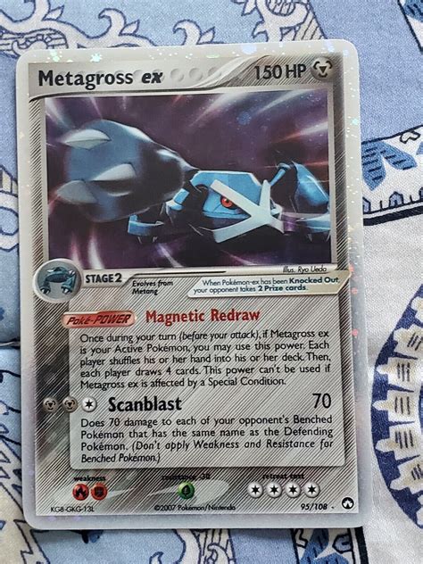 Metagross Ex Ex Power Keepers Pokemon Card Holo Ultra Rare Nm Ebay