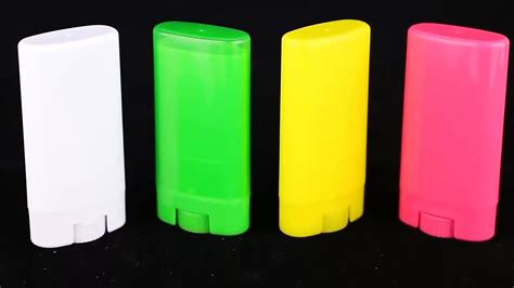 High Quality G Color Empty Deodorant Container Stick Oval Stick